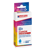 edding EDD-622 cyan Druckerpatrone kompatibel zu Canon CLI-581XXL C edding EDD-622 cyan Druckerpatrone kompatibel zu Canon CLI-581XXL C