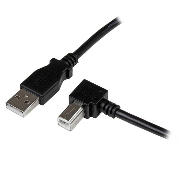 StarTech 2m USB 2.0 A auf B Kabel rechts gewinkelt