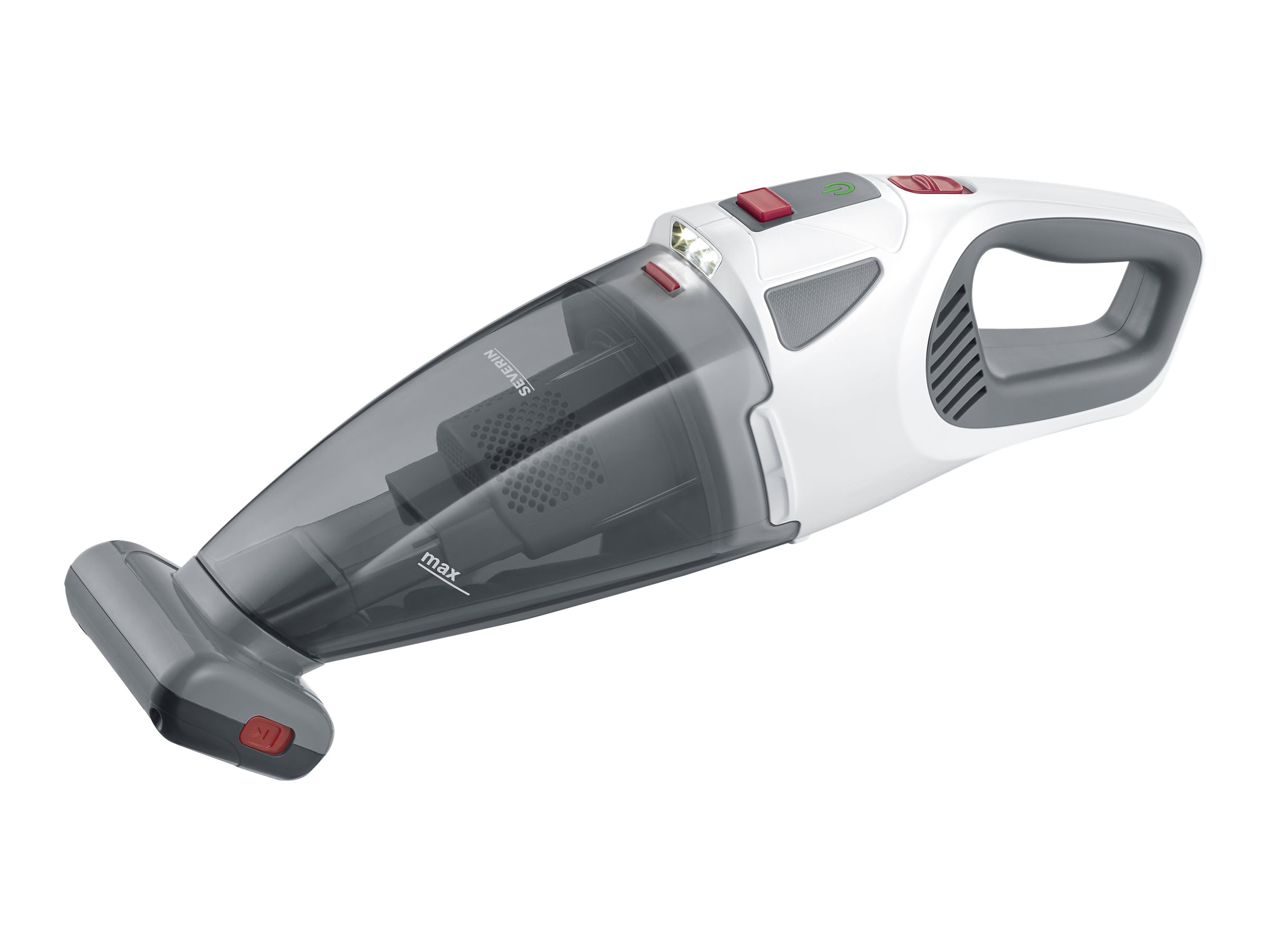 SEVERIN HV 7146 TrockenNass UltraFine Grau Rot Weiss 650 l 0,15 l Akku