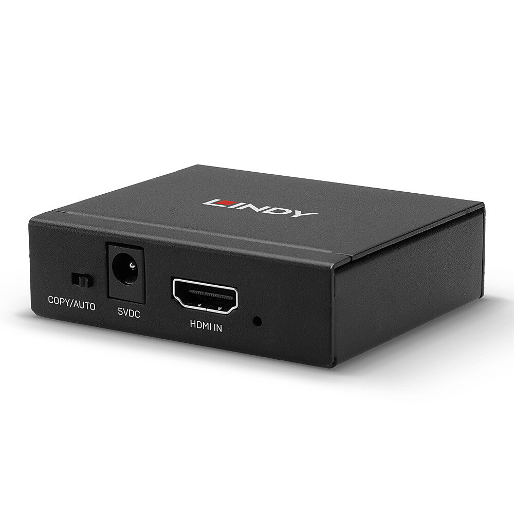 LINDY HDMI 4K Splitter 2 Port 3D 2160p30 HDTV bis 1080p und 4K 3612 Bit HDCP 14
