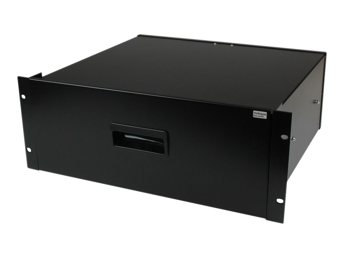 STARTECH.COM 4HE Rackschublade aus Stahlblech in Schwarz - Schublade für 19 Zoll Rack oder Serverschrank STARTECH.COM 4HE Rackschublade aus Stahlblech in Schwarz - Schublade für 19 Zoll Rack oder Serverschrank