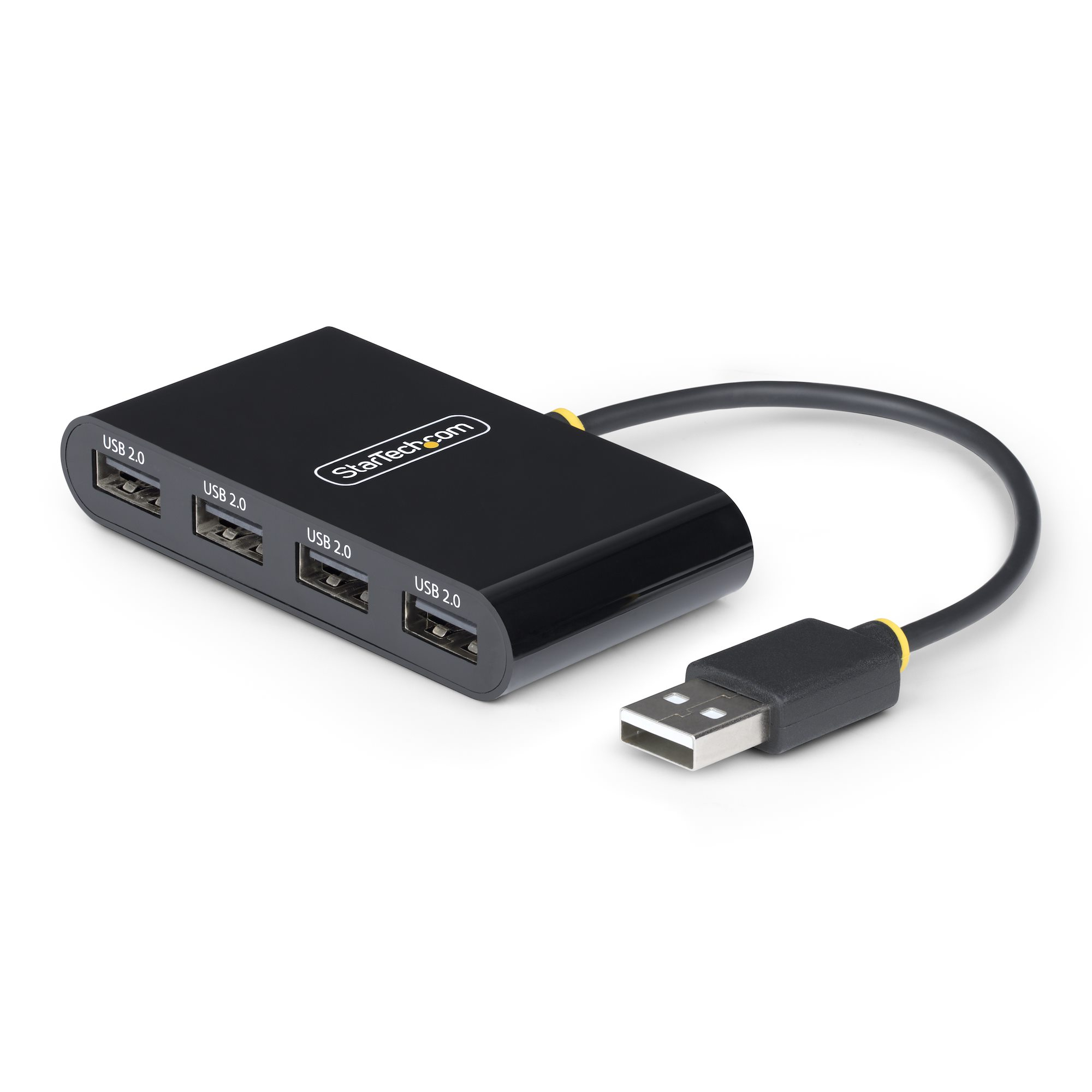 STARTECHCOM 4Port USB 20 Hub USB Busbetrieben Mini USB Hub fur Reisen Multi USB AdapterVerteiler Mobiler USB Splitter