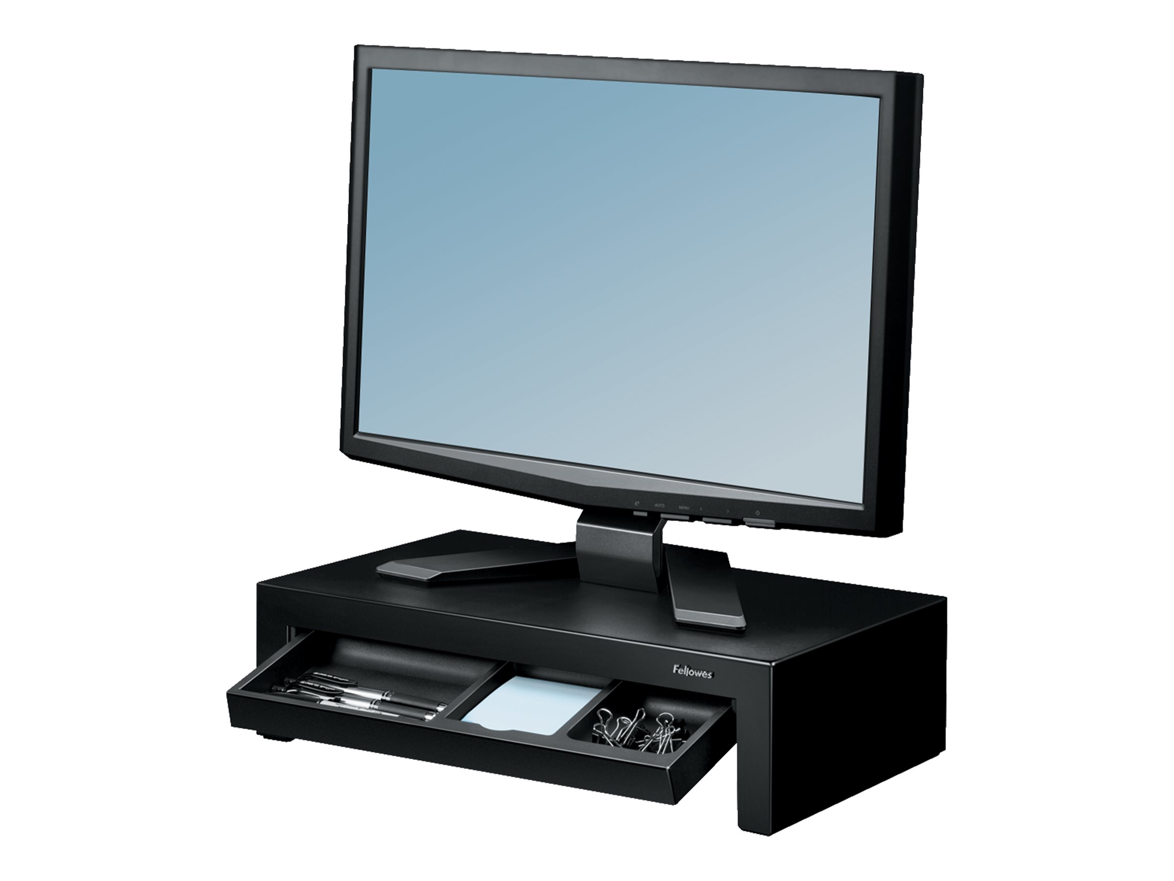 Fellowes MonitorstÃ¤nder Designer Suites schwarz