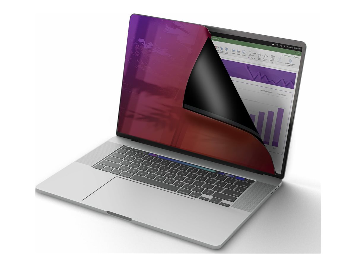 STARTECHCOM 4064cm 16Zoll MacBook Pro 2123 Blickschutz Doppelseitiger Laptop Goldfilter mit Erhoehtem Sichtschutz 30 Grad