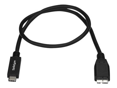 StarTech.com 1m USB 3.1 USB-C auf USB Micro B Kabel - USB 3.1 Typ C zu Micro-B Anschlusskabel - USB Typ-C-Kabel - 1 m