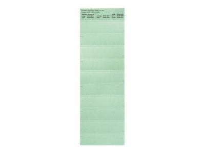 250 EICHNER Beschriftungsschilder fuer Haengeregister weiss 250 EICHNER Beschriftungsschilder fuer Haengeregister weiss