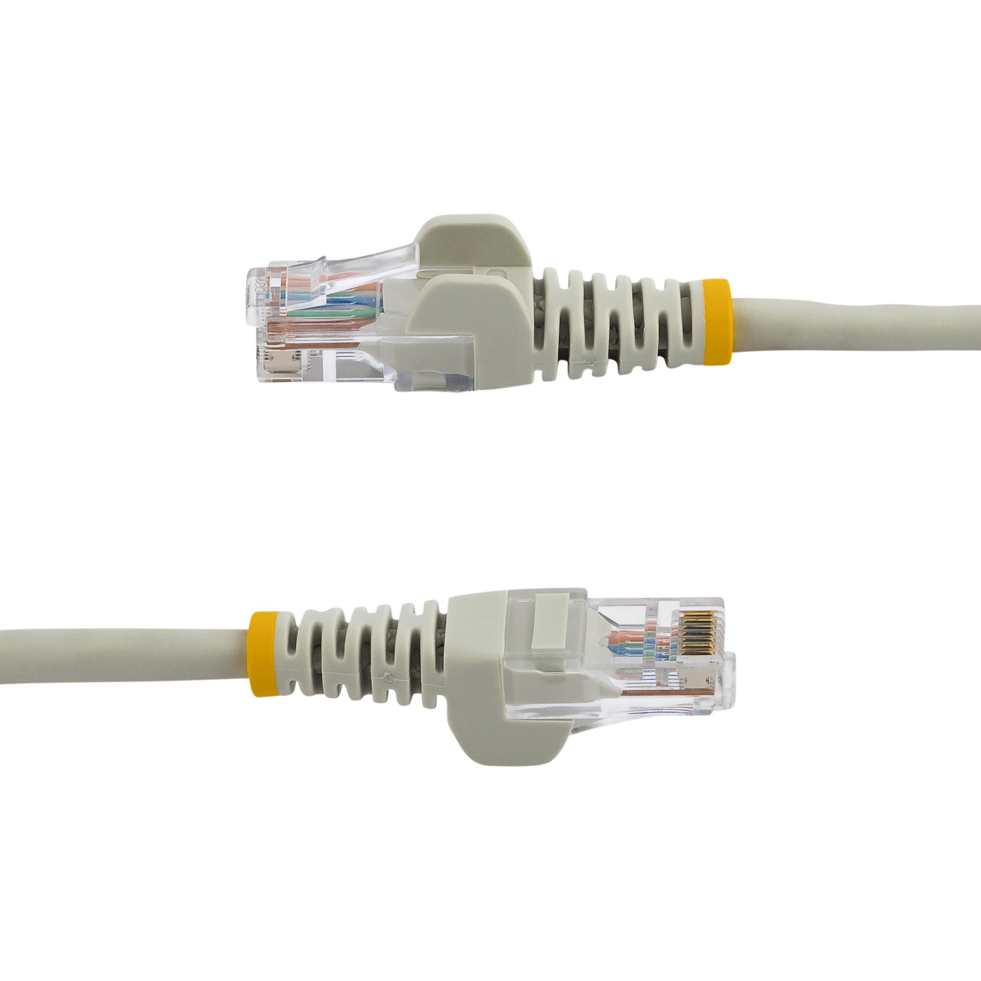 STARTECHCOM Cat5e Patch Cable with Snagless RJ45 Connectors 5 m Grey