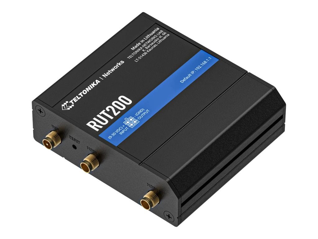 TELTONIKA NETWORKS RUT200 4G/LTE/3G/2G WiFi Router