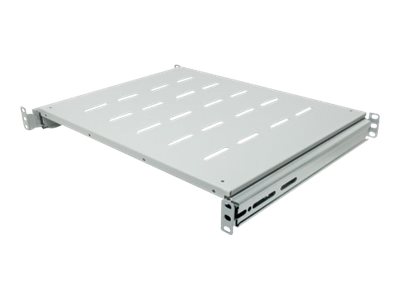 INTELLINET 48,3cm 19 Zoll Fachboden ausziehbar 1 HE 600 mm tief Ablageflaeche 350mm grau INTELLINET 48,3cm 19 Zoll Fachboden ausziehbar 1 HE 600 mm tief Ablageflaeche 350mm grau