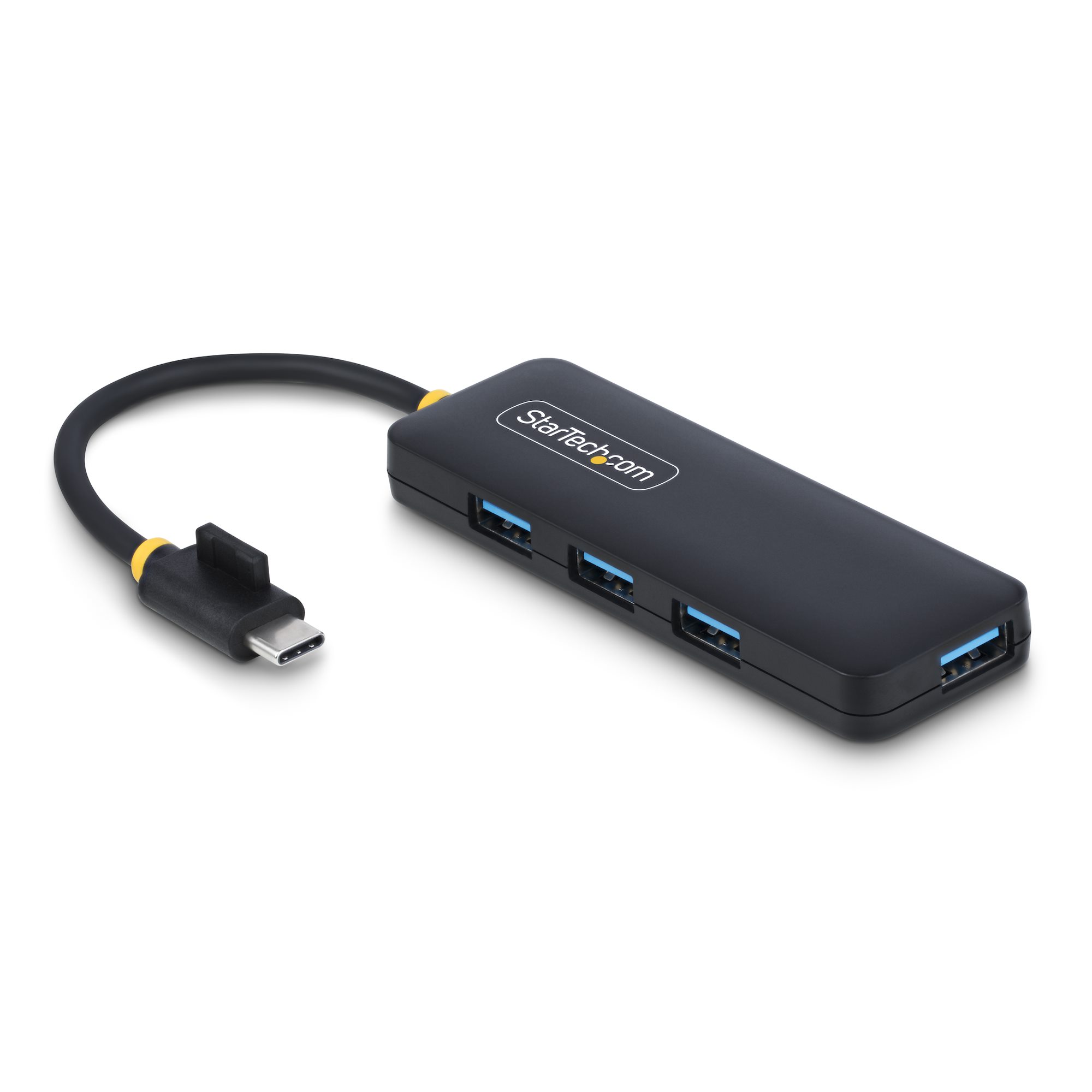 STARTECHCOM 4Port USBC Hub USBC zu 4x USBA Busbetrieben Mini Hub MultiPort USB 30 Splitter Desktop USB Hub