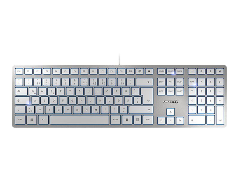 CHERRY KC 6000C FOR MAC Tastatur kabelgebunden weiss CHERRY KC 6000C FOR MAC Tastatur kabelgebunden weiss