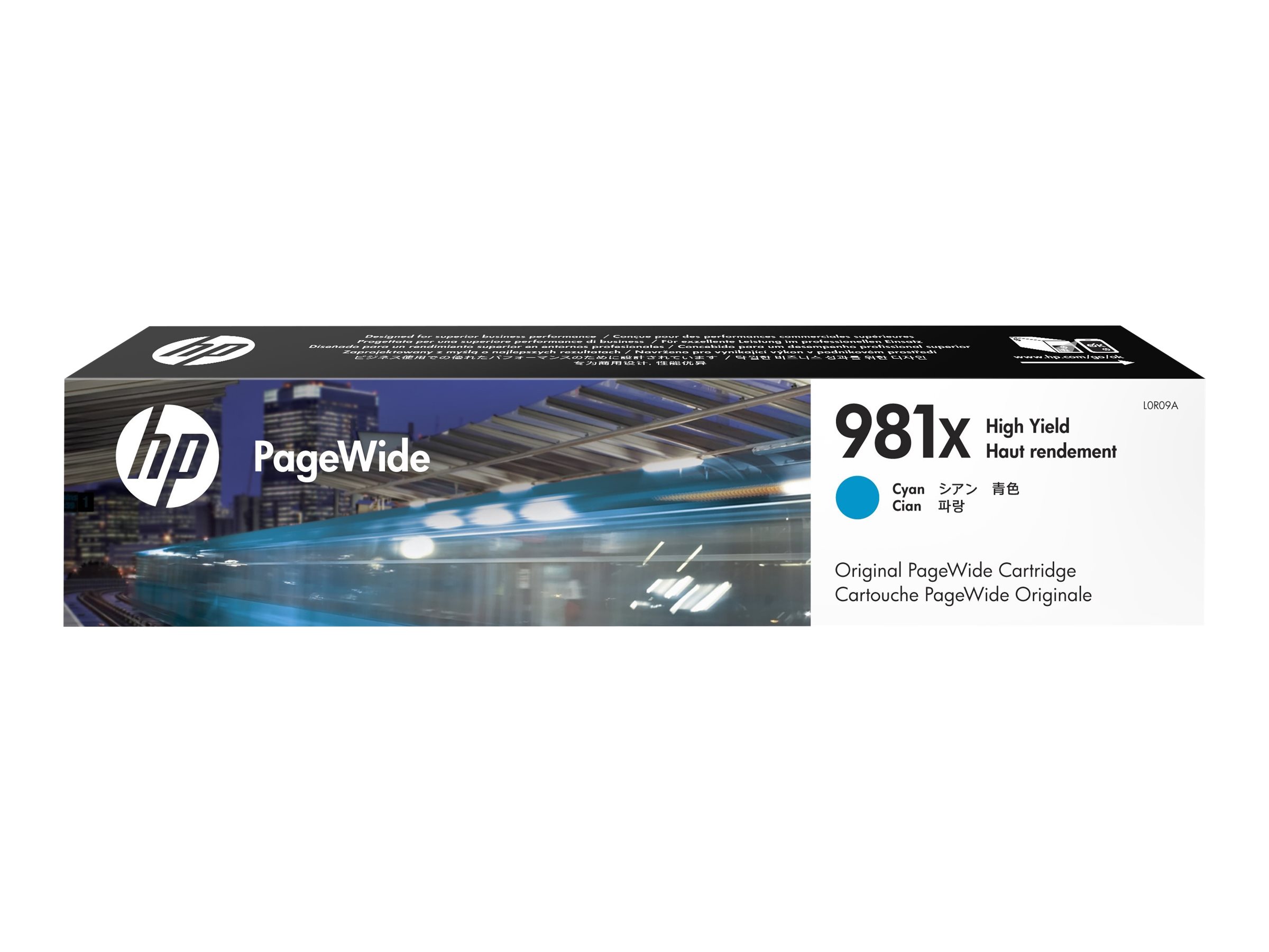 HP 981X (L0R09A) cyan Druckerpatrone HP 981X (L0R09A) cyan Druckerpatrone