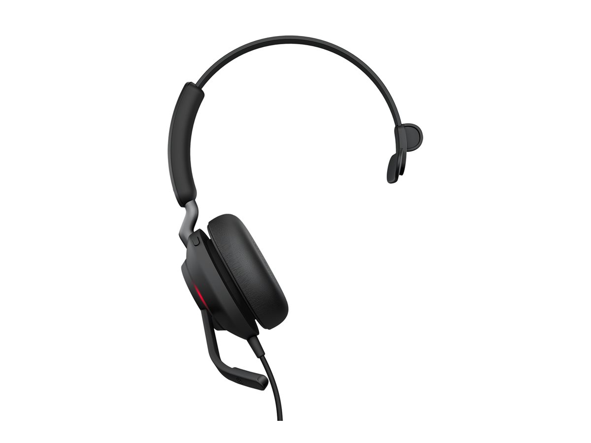 JABRA Evolve2 40 SE UC Mono Headset on-ear wired USB-C noise isolating Optimised for UC JABRA Evolve2 40 SE UC Mono Headset on-ear wired USB-C noise isolating Optimised for UC