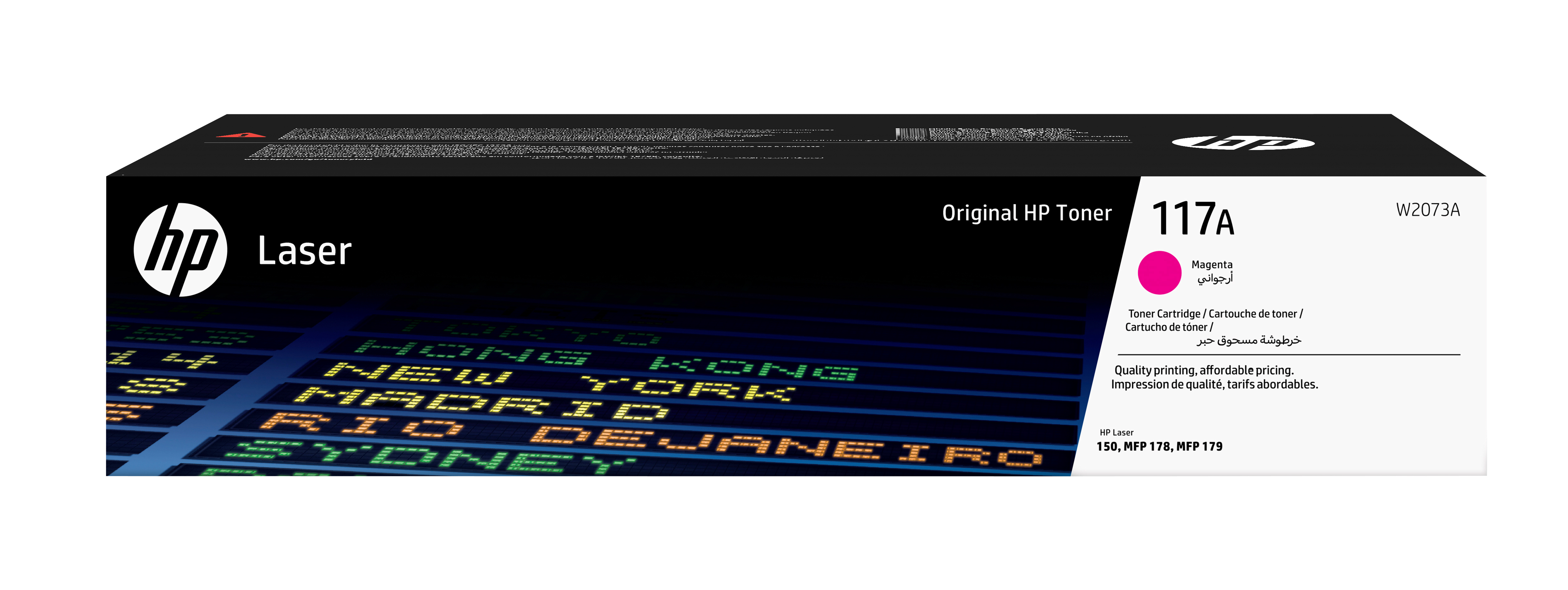 HP Toner 117A W2073A Magenta