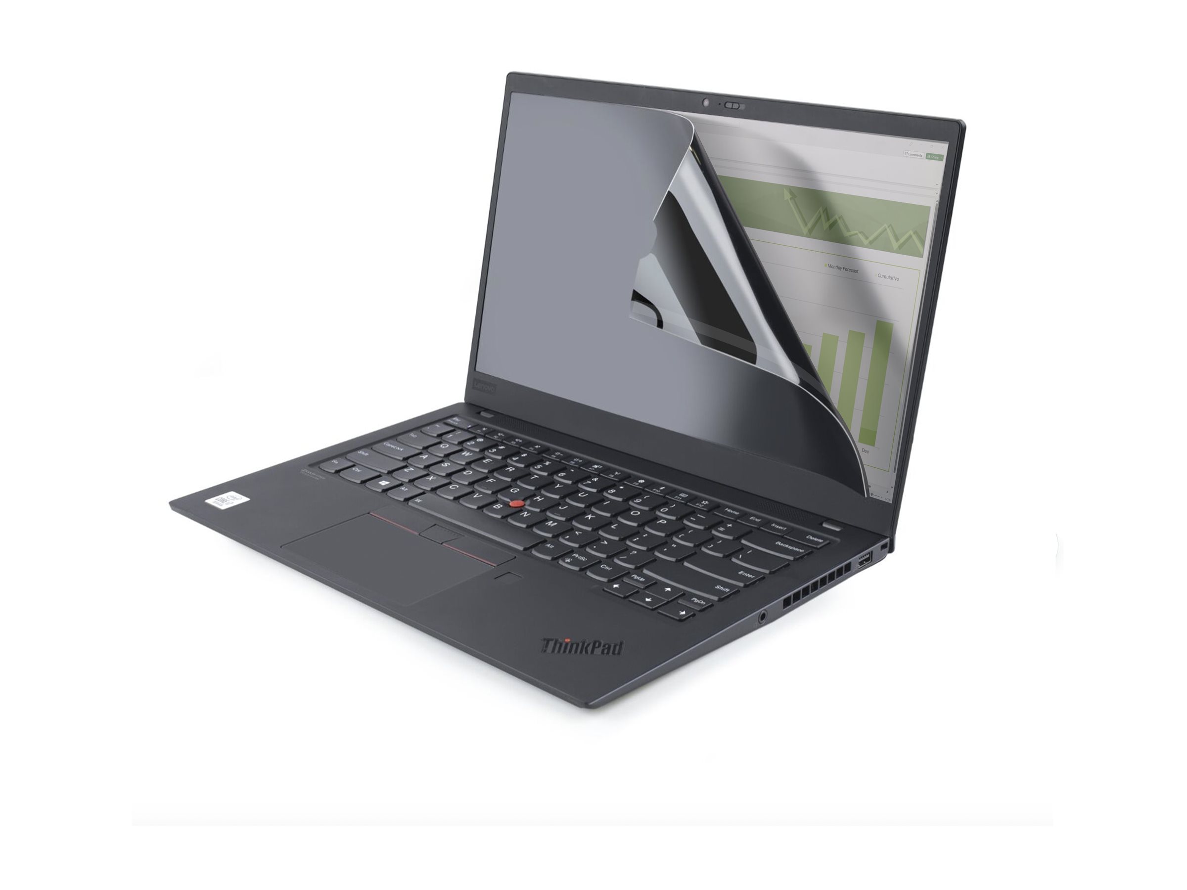 STARTECHCOM 33,78cm 13,3Zoll Laptop Sichtschutzfolie BlickschutzfilterSpionfolie fur Widescreen 169 Laptop AntiSpy 51perc