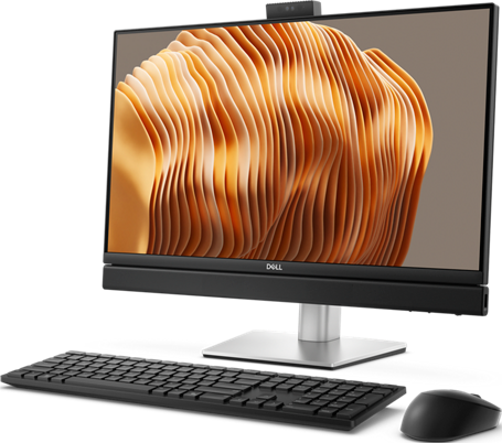 DELL Pro 24 AIO Plus QB24250 Intel Ultra 5 245 60,96cm 24Zoll 16GB 512GB SSD Integrated Adj Stnd WLAN KbMse W11P 3Y Basic Onsite