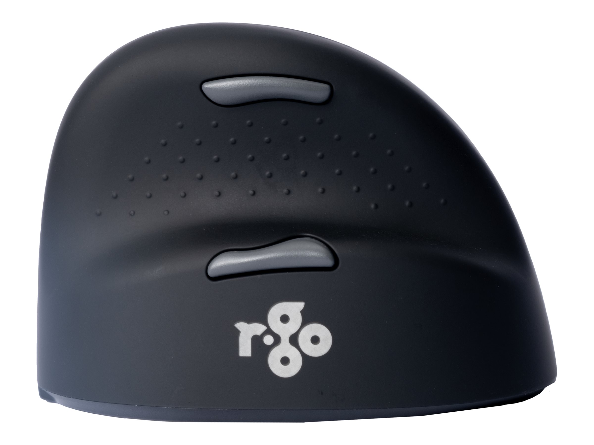 r-go HE Ergo Vertical Mouse Groesse M rechts Maus ergonomisch kabellos schwarz, silber