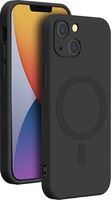 bigben Soft Case mit MagSafe HandyCover für Apple iPhone 13, iPhone 14 schwarz