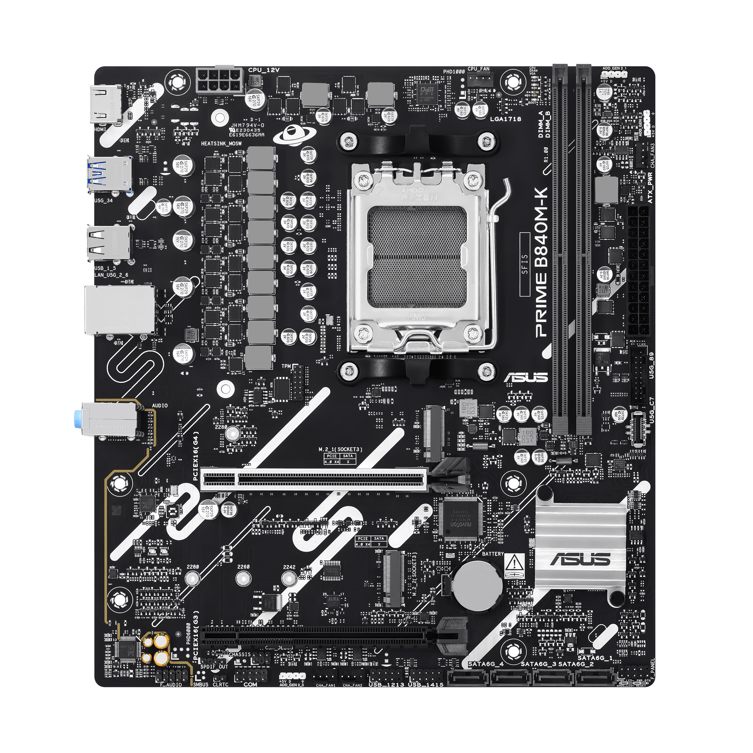 ASUS PRIME B840M-K micro ATX Socket AM5 AMD B840