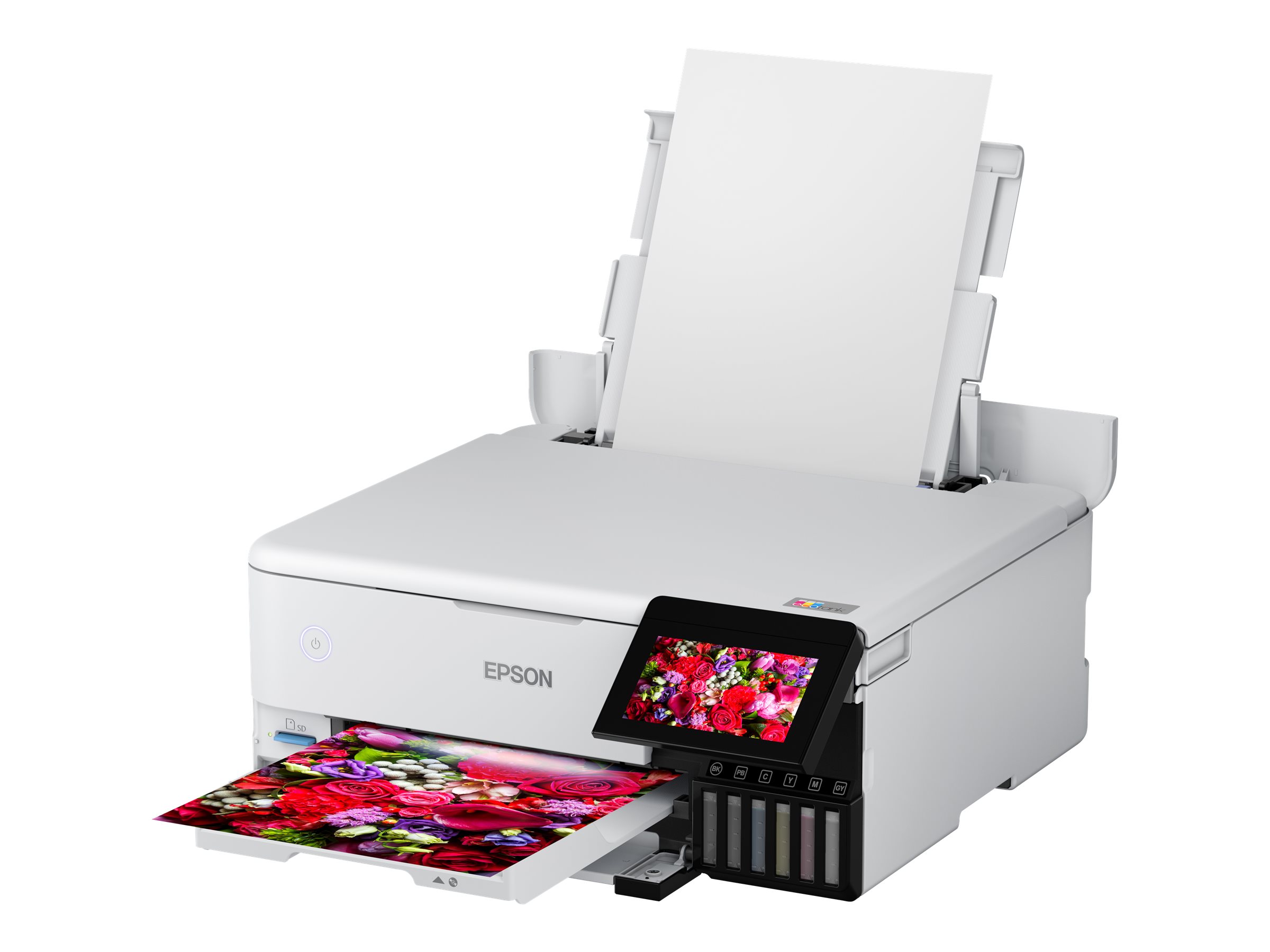 EPSON EcoTank ET-8500 3 in 1 Tintenstrahl-Multifunktionsdrucker weiÃ