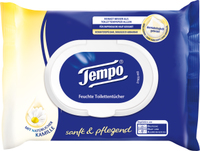Tempo Feuchtes Toilettenpapier Sanft & Pflegend 1-lagig, 42 Tuecher Tempo Feuchtes Toilettenpapier Sanft & Pflegend 1-lagig, 42 Tuecher