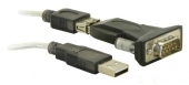 Delock Adapter USB 2.0 > 1 x Seriell RS-232 DB9