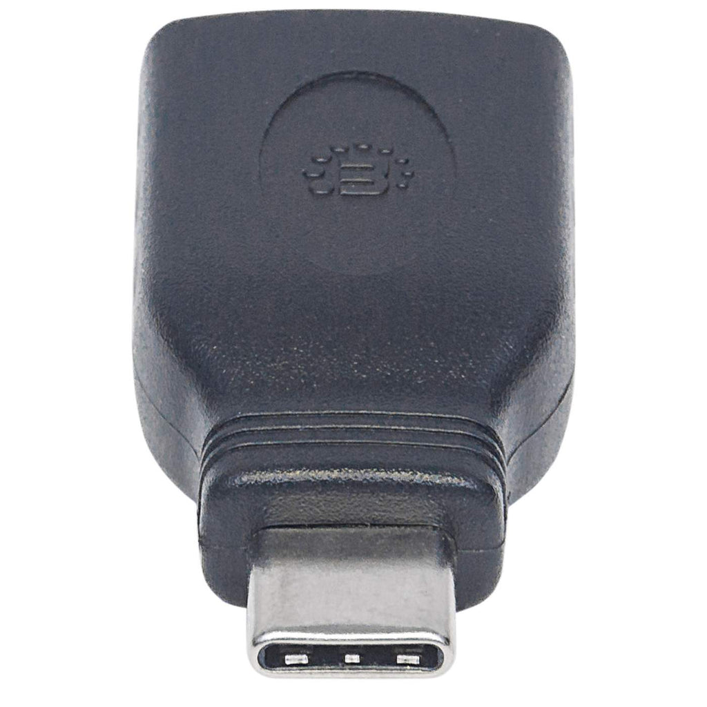 MANHATTAN USB Typ C auf TypA Adapter 31 Gen1 Typ CStecker auf Typ ABuchse bis zu 5 Gbits schwarz