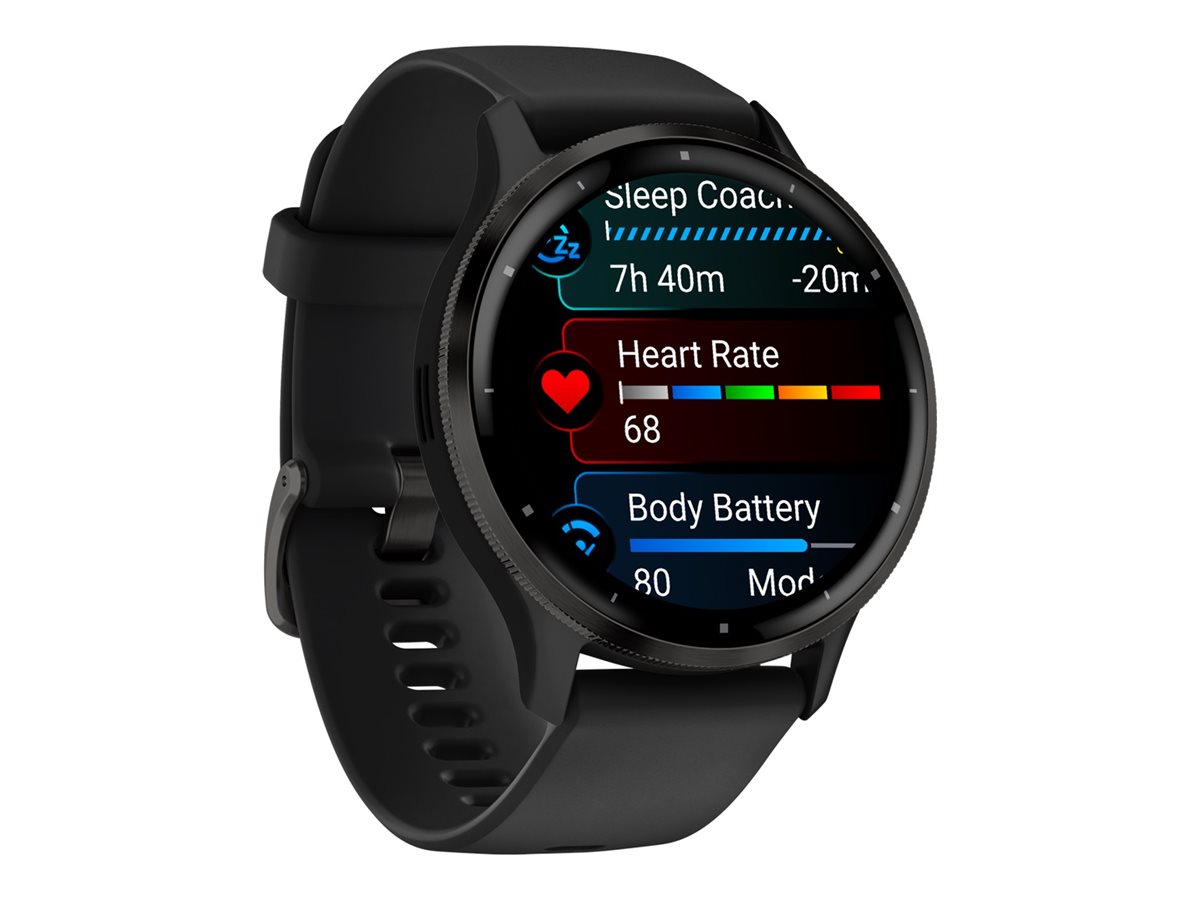 GARMIN Venu 3 Smartwatch schwarz, schiefergrau
