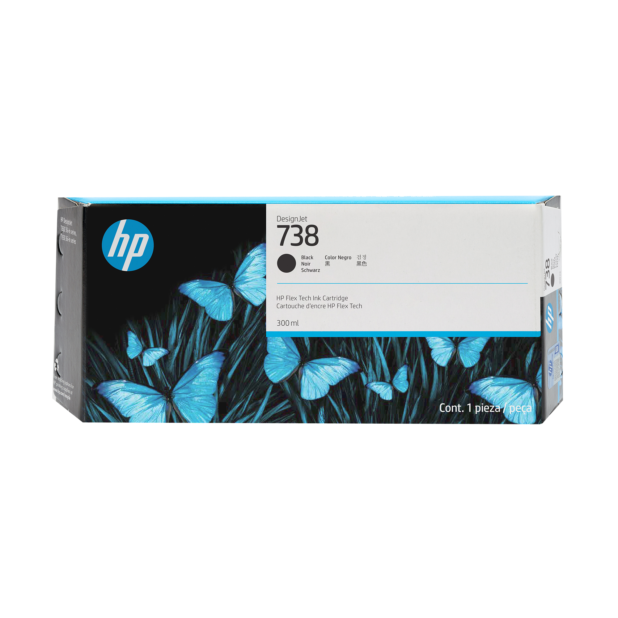 HP 738498N8A schwarz Druckerpatrone