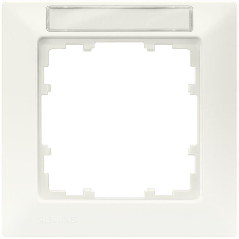 Siemens Rahmen 5TG2551-1 1fach titanweiss