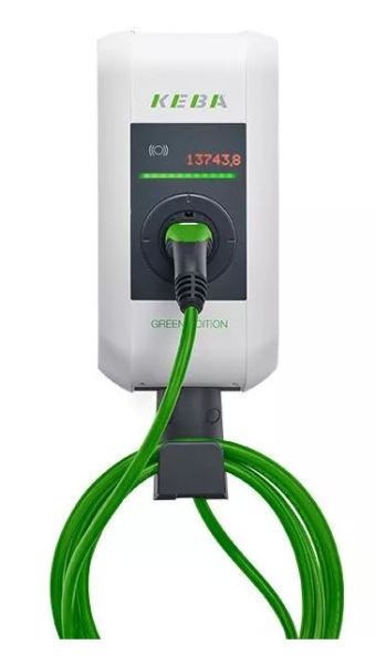 Keba Energy Automation Wallbox x-series EN Typ 2 6m Kabel 22kW RFID MID