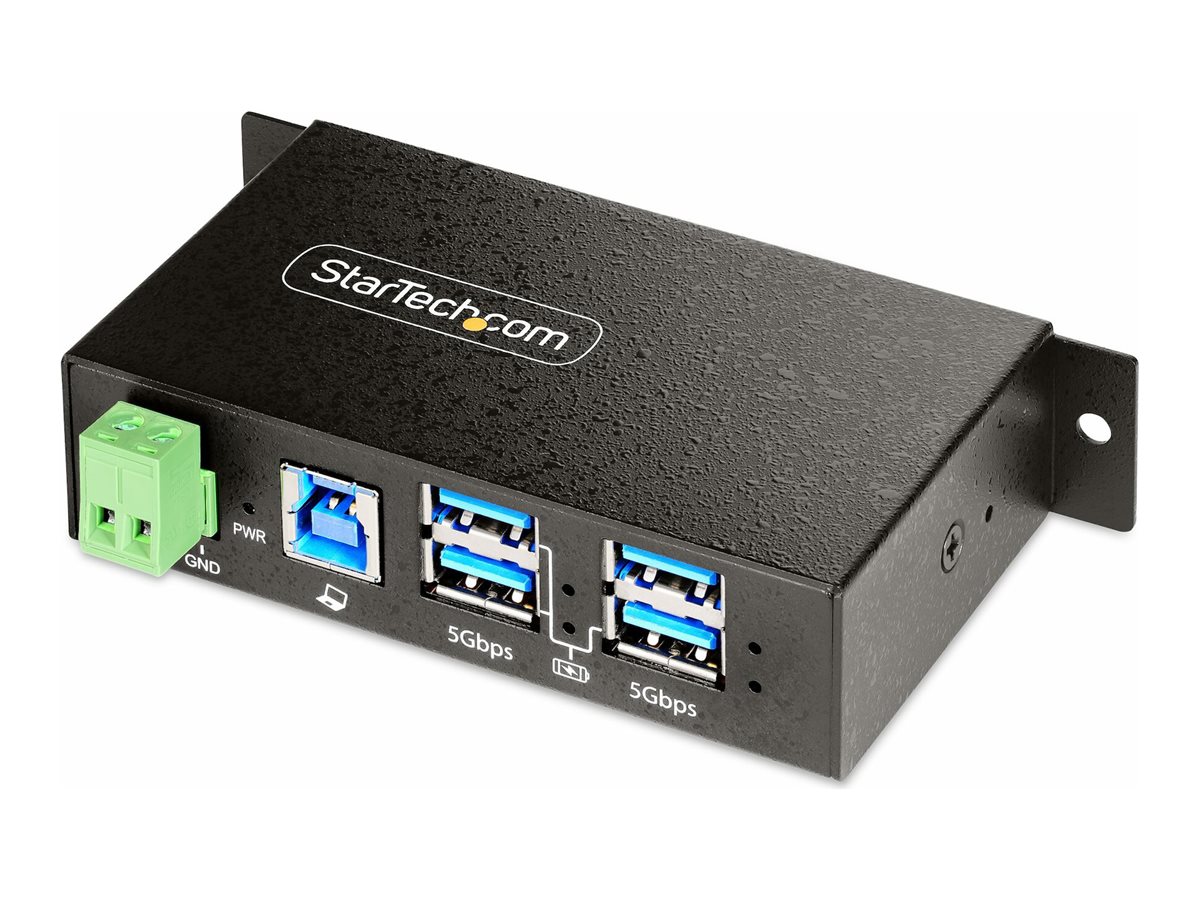 D StarTech 4PT MANAGED INDUSTRIAL USB HUB