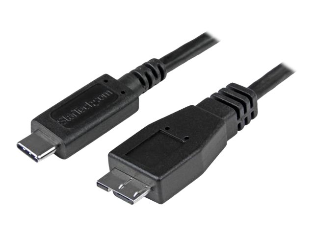 StarTech.com 1m USB 3.1 USB-C auf USB Micro B Kabel - USB 3.1 Typ C zu Micro-B Anschlusskabel - USB Typ-C-Kabel - 1 m