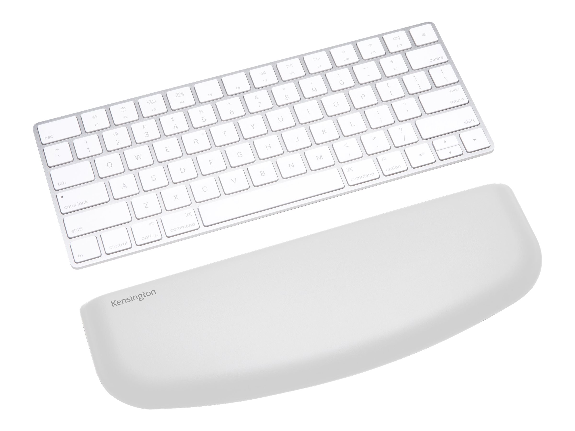 ERGOSOFT WRIST REST FOR SLIM COMPACT KEYBOARD GREY