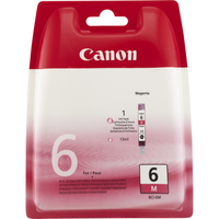 CANON BCI-6M Tinte magenta Standardkapazität 13ml 1er-Pack CANON BCI-6M Tinte magenta Standardkapazität 13ml 1er-Pack
