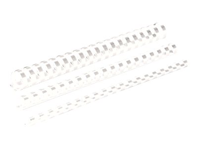 100 Fellowes Kunststoffbinderuecken weiss fuer 80 Blatt 100 Fellowes Kunststoffbinderuecken weiss fuer 80 Blatt