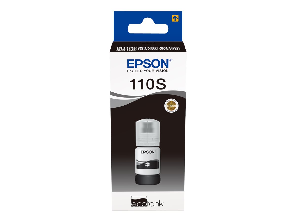 EPSON 4LB 110S EcoTank Pigment black ink bottle EPSON 4LB 110S EcoTank Pigment black ink bottle