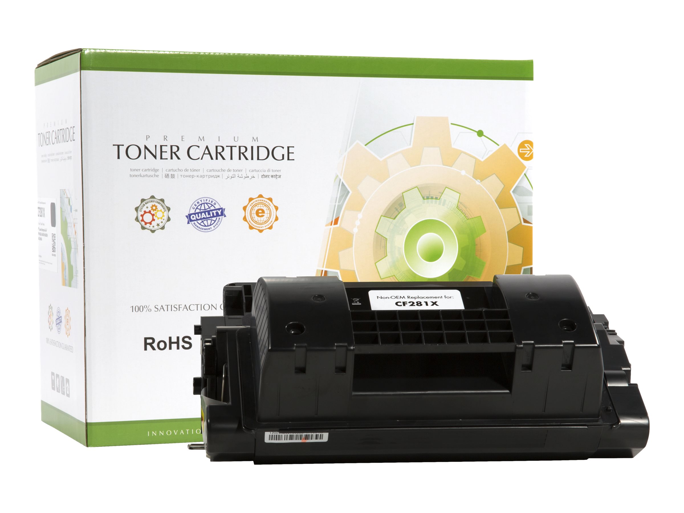 STATIC Toner cartridge compatible with HP CF281X black High Capacity compatible 25.000 pages