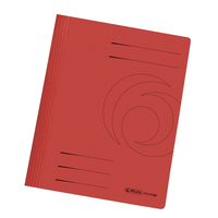 10 herlitz Schnellhefter easy orga Karton rot DIN A4 10 herlitz Schnellhefter easy orga Karton rot DIN A4