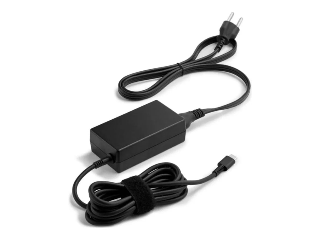 HP 65W USB-C LC Power Adapter EMEA - INTL English Loc Euro plug