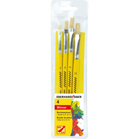 EBERHARD FABER Pinsel-Set GrÃ¶Ãe 6, 8, 10, 12, 4-teilig