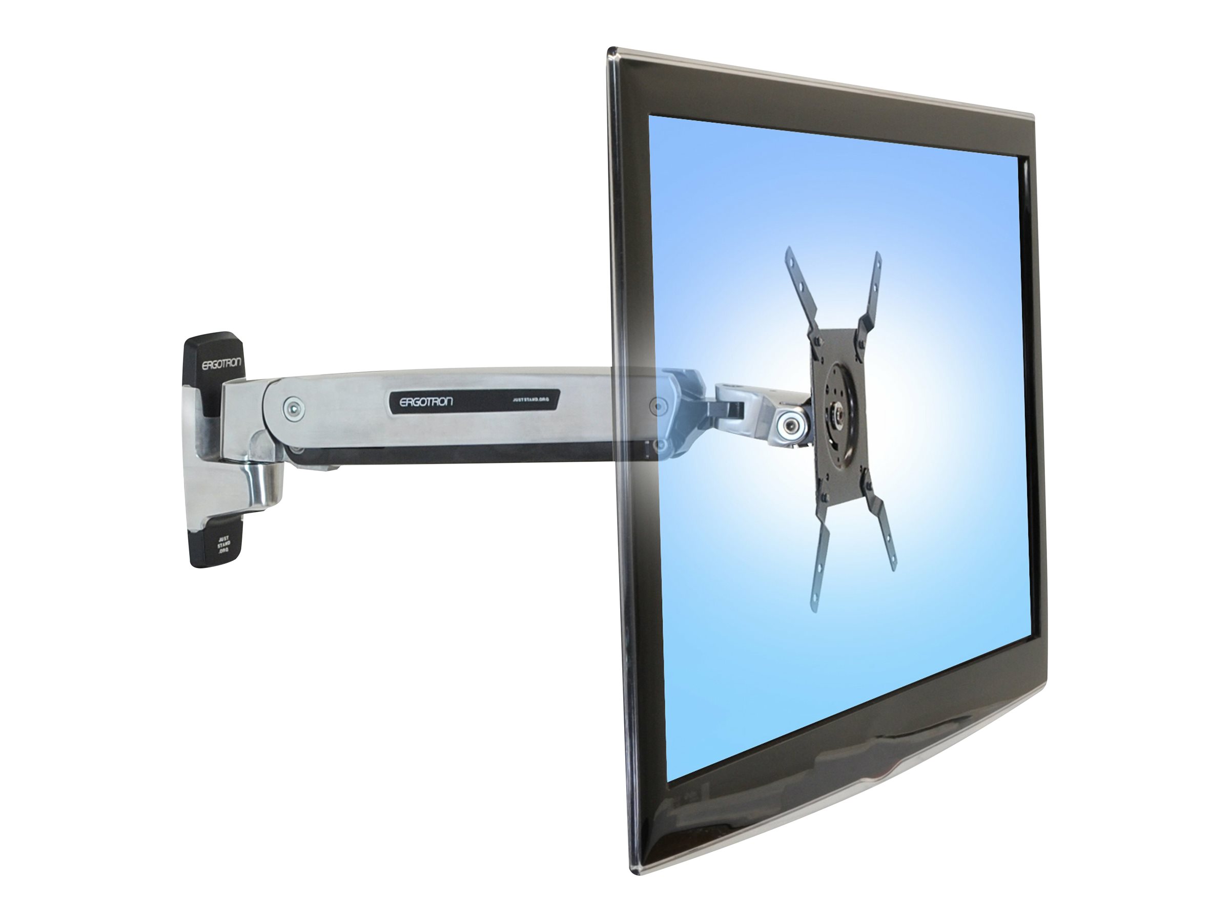 ERGOTRON Interactive Arm LD fuer LCD bis 106cm 42Zoll 3,2-11,3kg. belastbar Anhebung 51cm LCD Reichweite bis 43cm