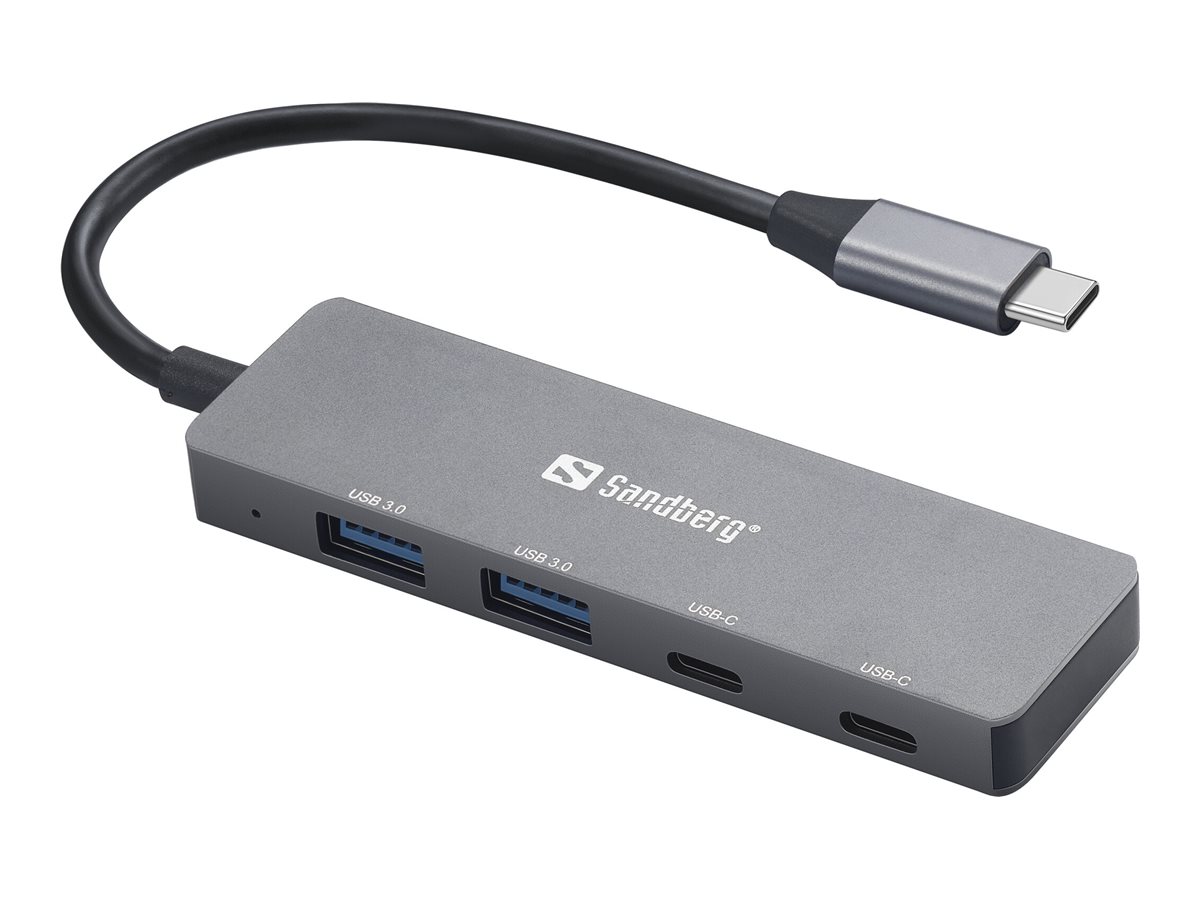 SANDBERG USB-C to 2xUSB-A + 2xUSB-C Hub SANDBERG USB-C to 2xUSB-A + 2xUSB-C Hub