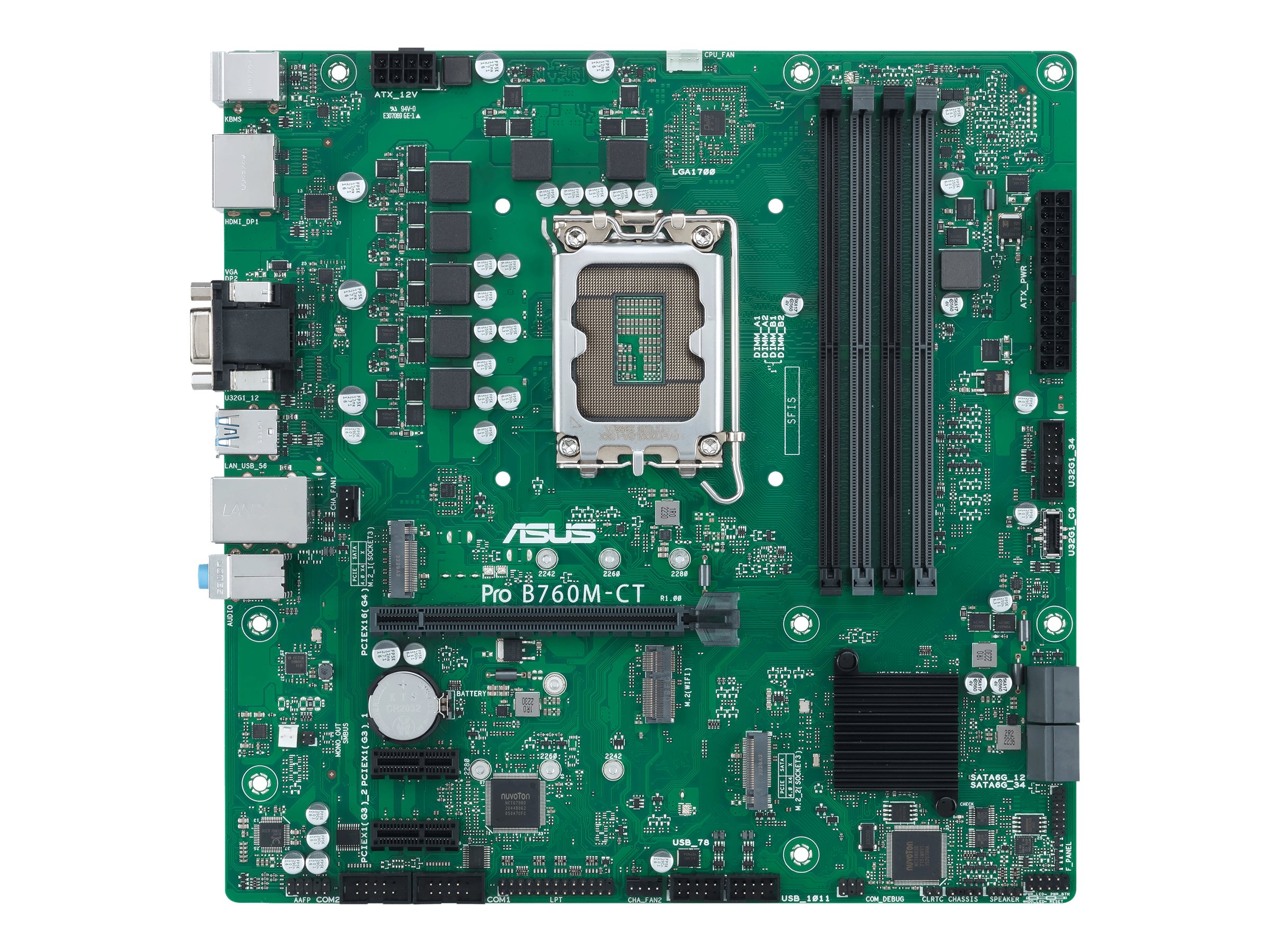 ASUS Pro B760M-CT-CSM micro ATX LGA1700