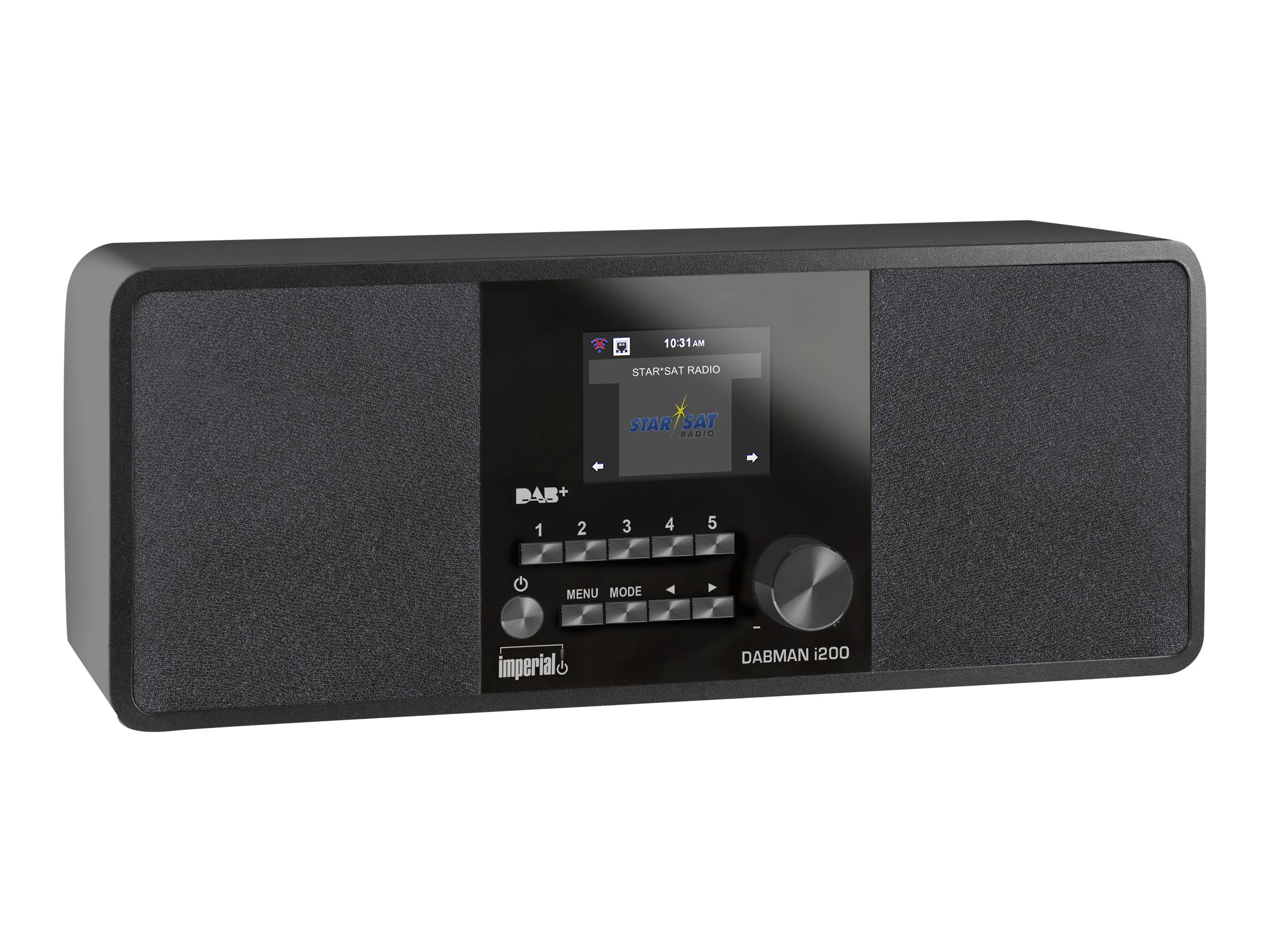 DABMAN i200 Multif.-Stereo-Radio DAB+/ FM/ Internet, schwarz DABMAN i200 Multif.-Stereo-Radio DAB+/ FM/ Internet, schwarz