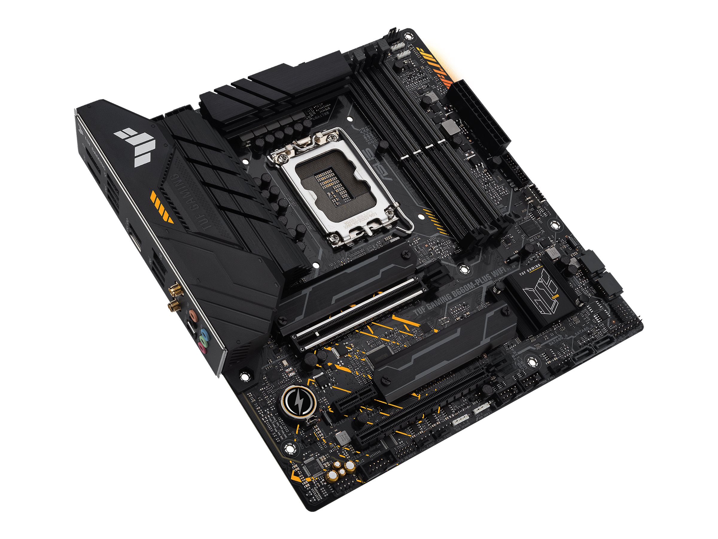 ASUS TUF GAMING B660MPLUS WIFI D4 LGA1700 4xDIMM DDR4 mATX 4xSATA 2xM2 1xHDMI 1xDP MB