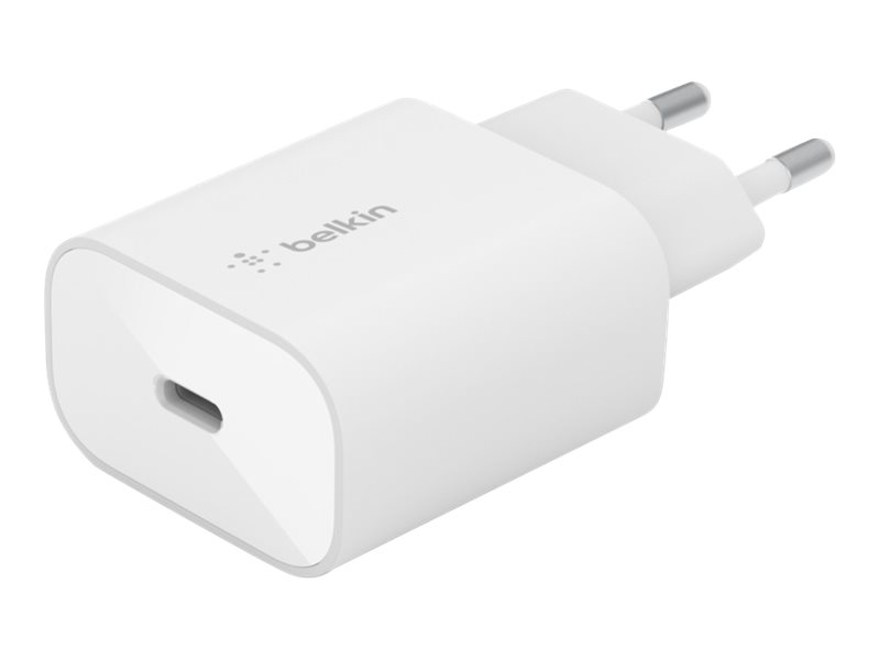 Belkin Boost Charge 25W USB-C Ladegeraet Power Delivery - weiss