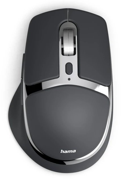 Hama WM-800 ergonomisch Funk/Bluetooth Schwarz