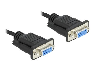 Delock Seriell Kabel RS-232 Sub-D9 Buchse zu Buchse Nullmodem 2 m Delock Seriell Kabel RS-232 Sub-D9 Buchse zu Buchse Nullmodem 2 m