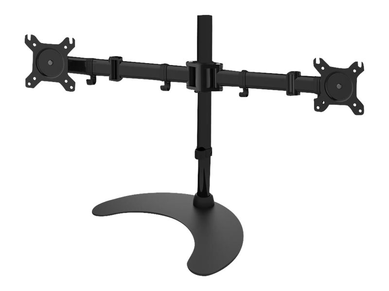 TECHLY Schreibtischhalterung fuer 2 LCD TV LED 1327Zoll 38,1cm68,58cm mit Gasfeder